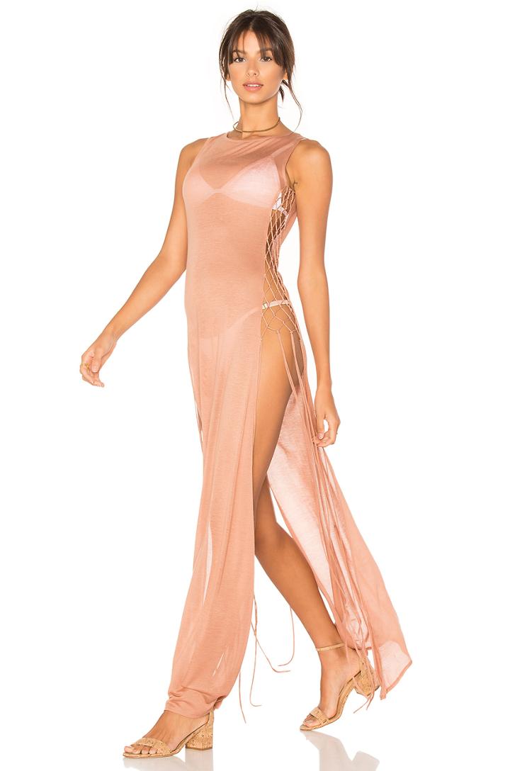 Ember Knotted Jersey Maxi Dress