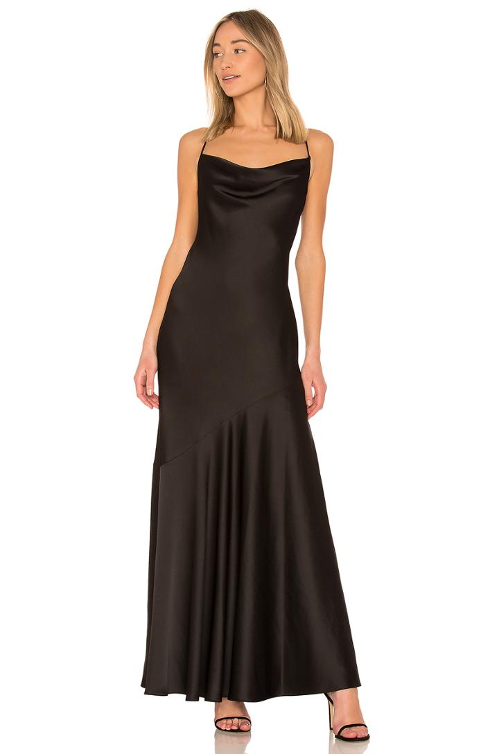 Cowl Neck Slip Dress