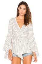 Sharona Wrap Blouse