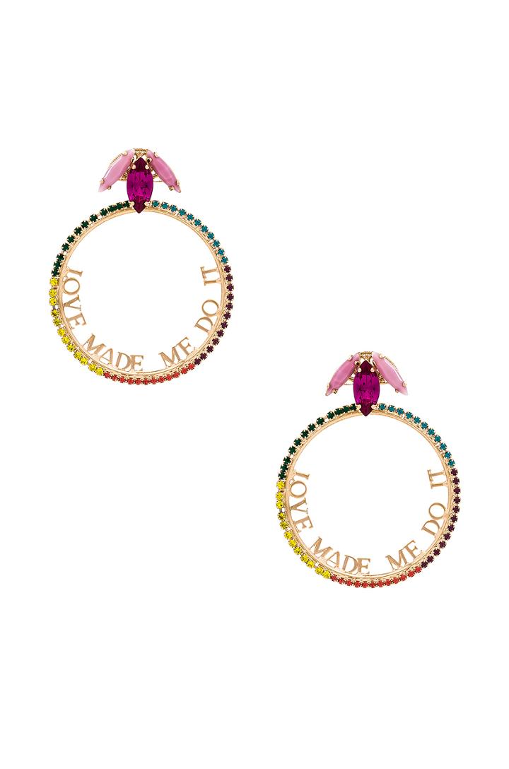 X Revolve Love Made Me Do It Earring