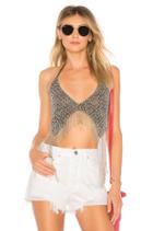 X Revolve Fox Halter Top