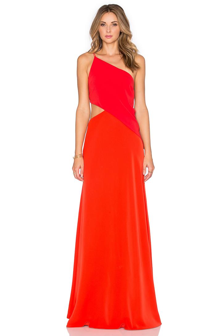 Contrast Gown