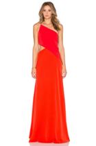 Contrast Gown