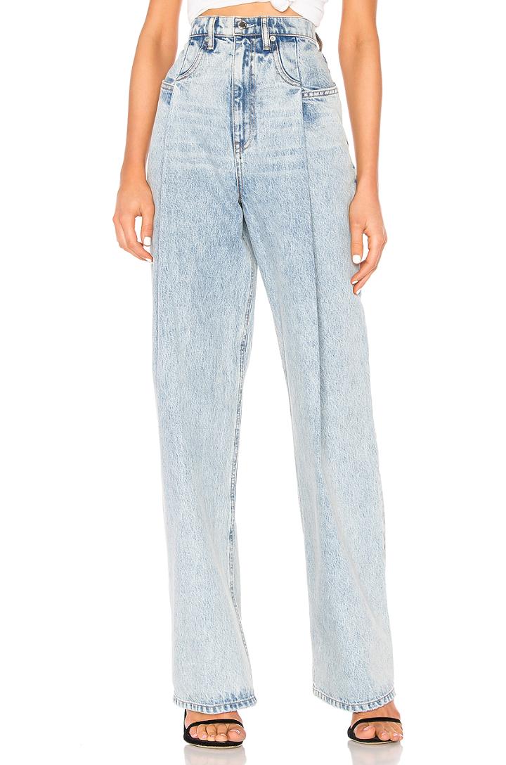 Brace Pleated Jean