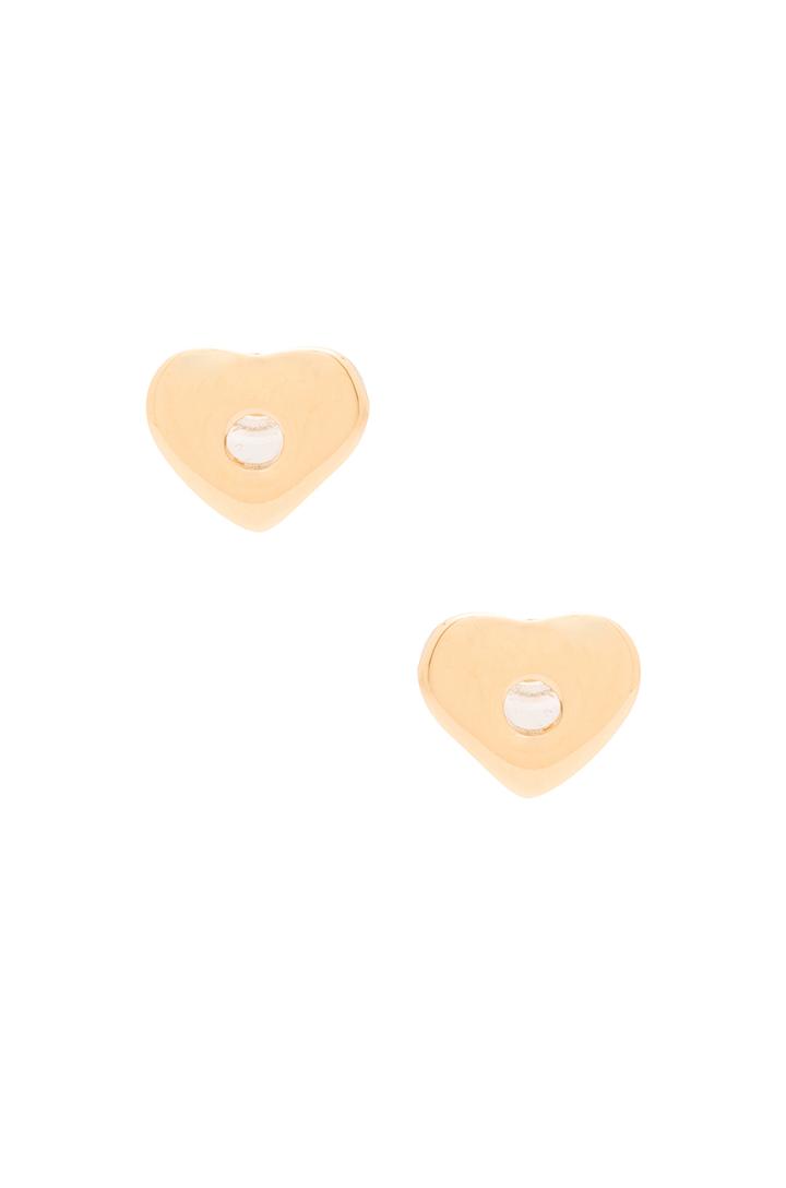 Hole Punch Heart Studs