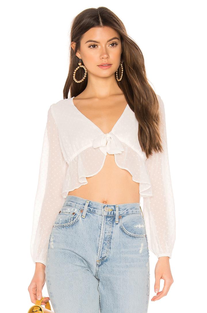 Ellie Tie Front Top