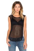 Mesh Stripe Tank