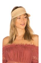 Raffia Tie Back Visor