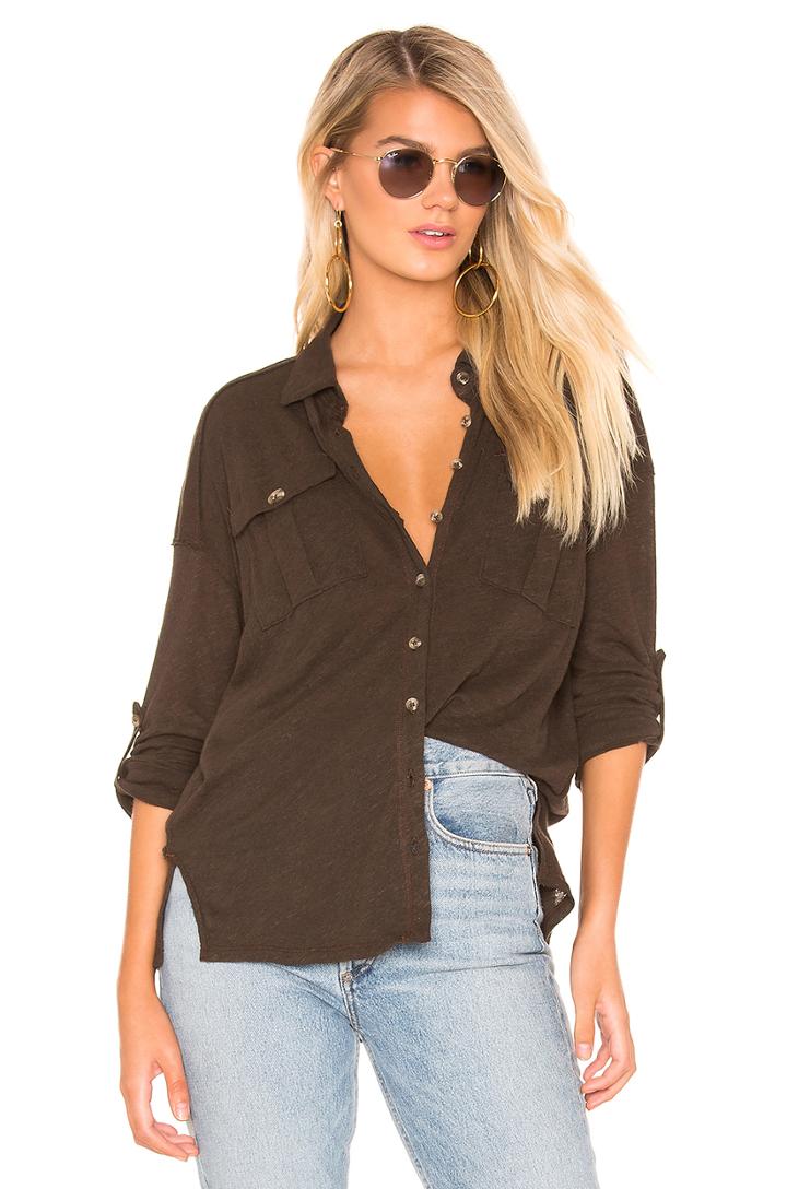 Penelope Button Down