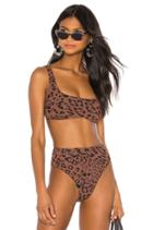 Port Print Bikini Top