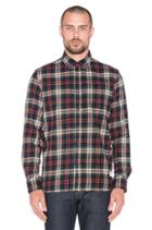 Harmon Brushed Plaid Button Up