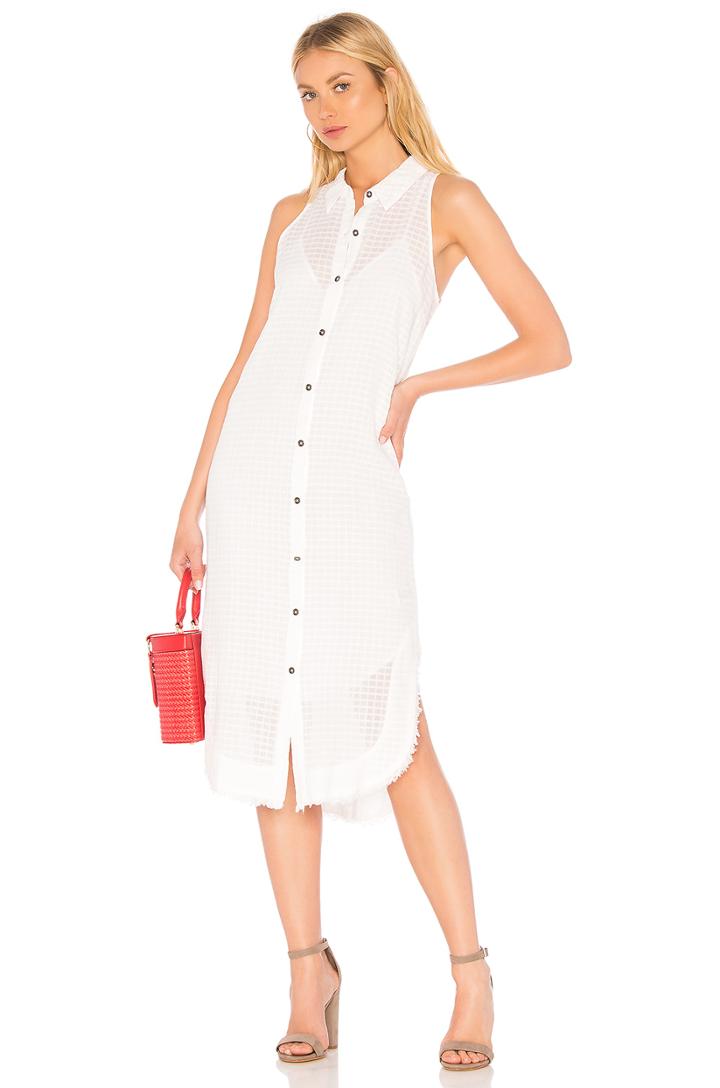 Draftsman Check Woven Dress