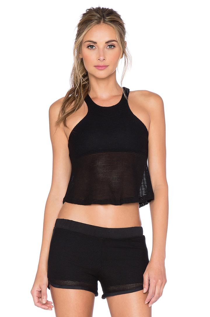 Mesh Crop Tank