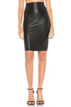 Perfect Pencil Faux Leather Skirt