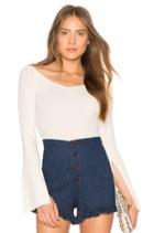Zoee Off Shoulder Sweater In Gardenia