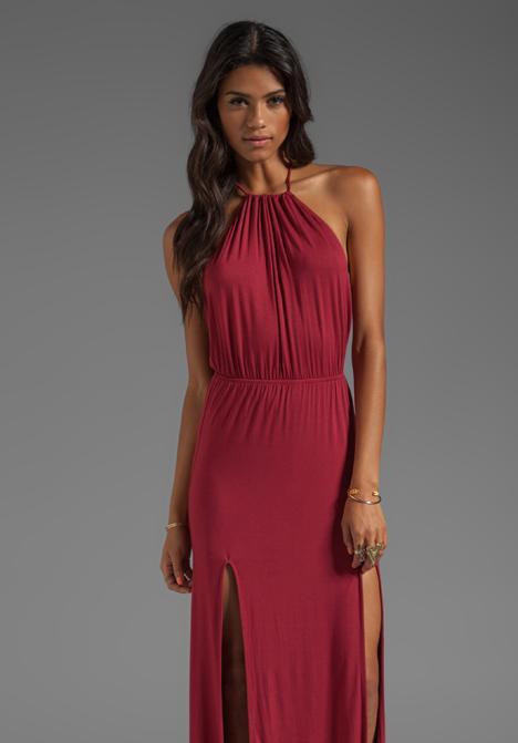 Lovers + Friends Smokin' Hot Maxi Dress In Red