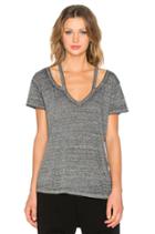 Split V Neck Tee