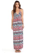 Deep V Maxi Dress