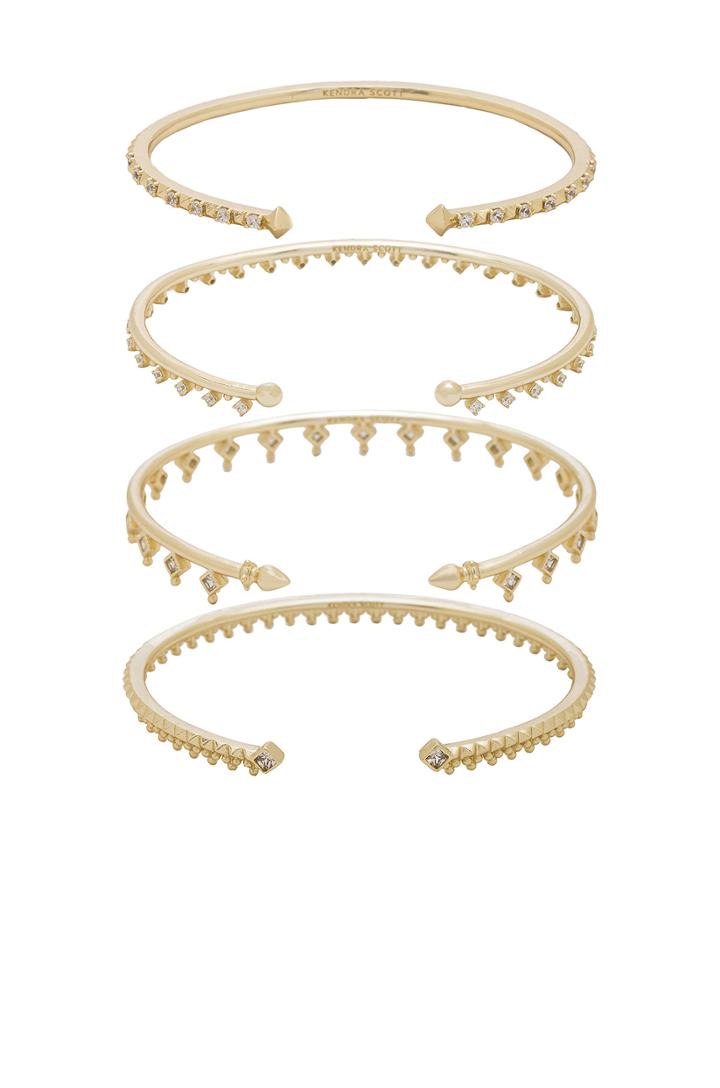 Delphine Pinch Bracelet Set Of 4