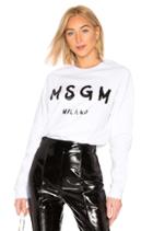 Brush Strokes Logo Sweatshirt
