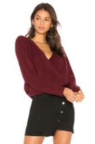 Carmen Wrap Front Sweater