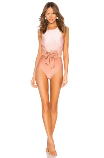 Bicolor Clochard Swimsuit