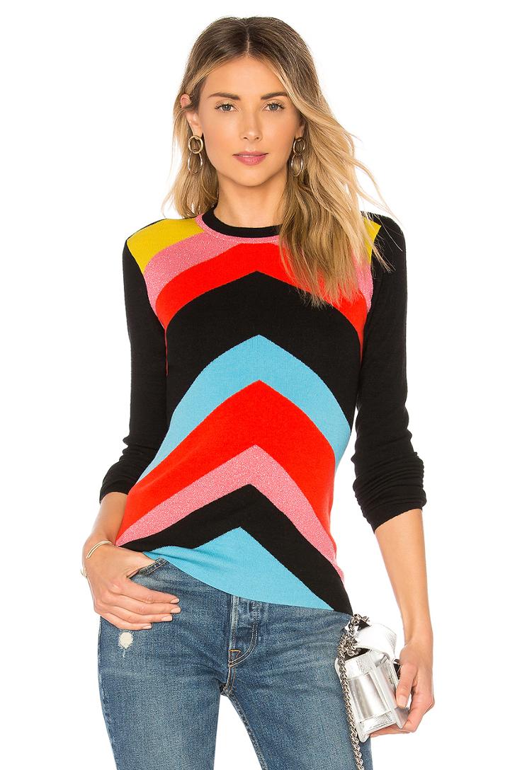 Crewneck Rainbow Sweater