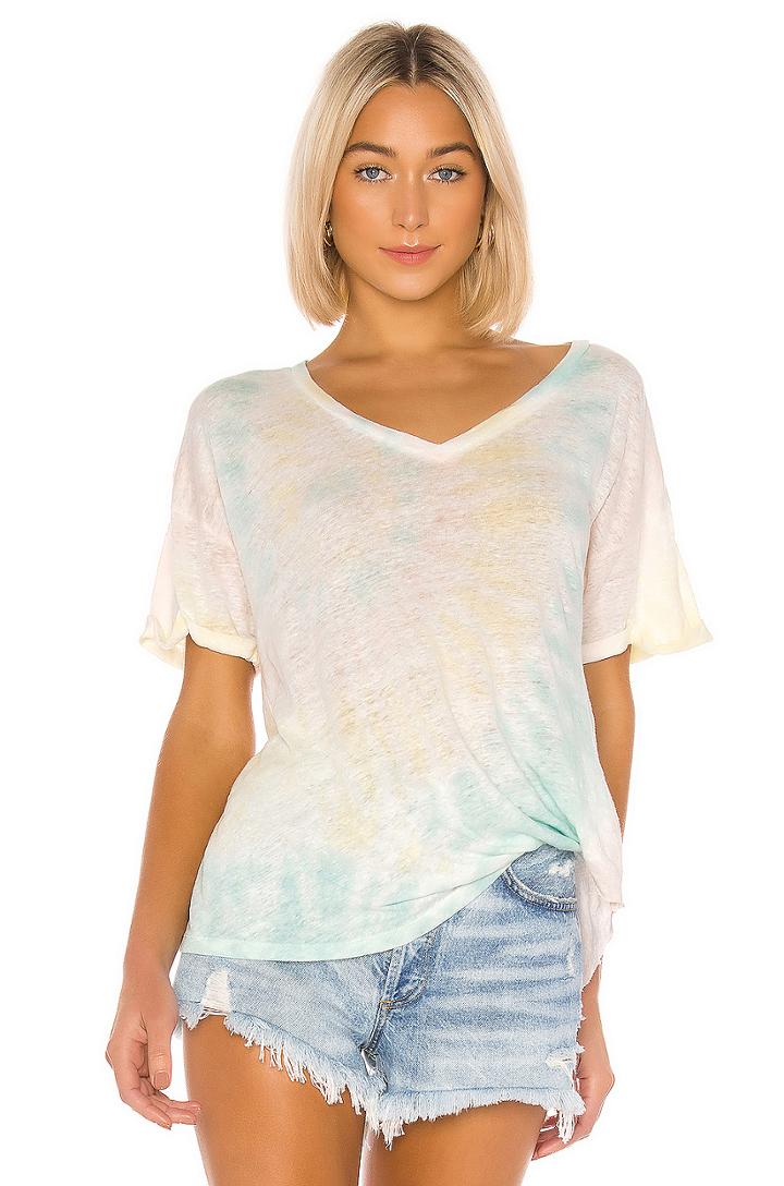 V Neck Twister Tee
