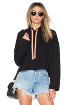 X Morgan Stewart Crop Hoodie