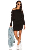 Blouson Off Shoulder Dress