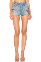 Cindy High-rise Embroidered Short