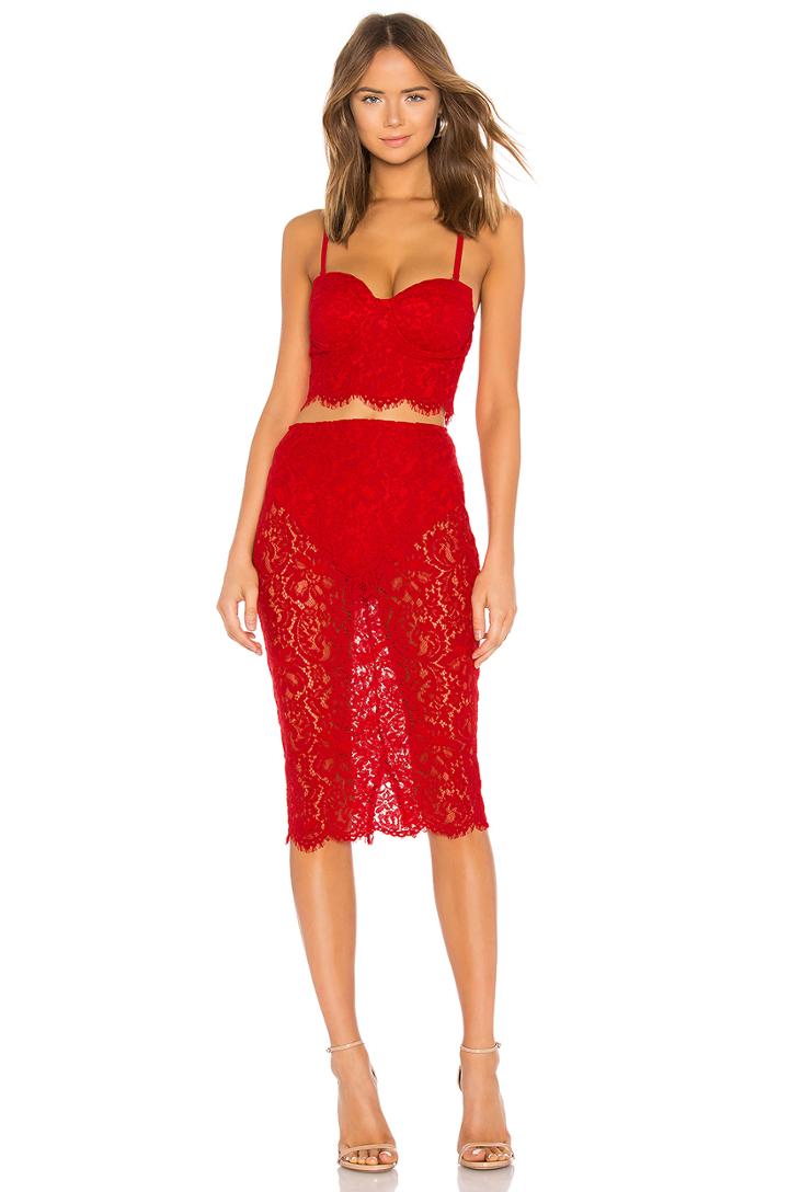 Jojo Strapless Lace Set