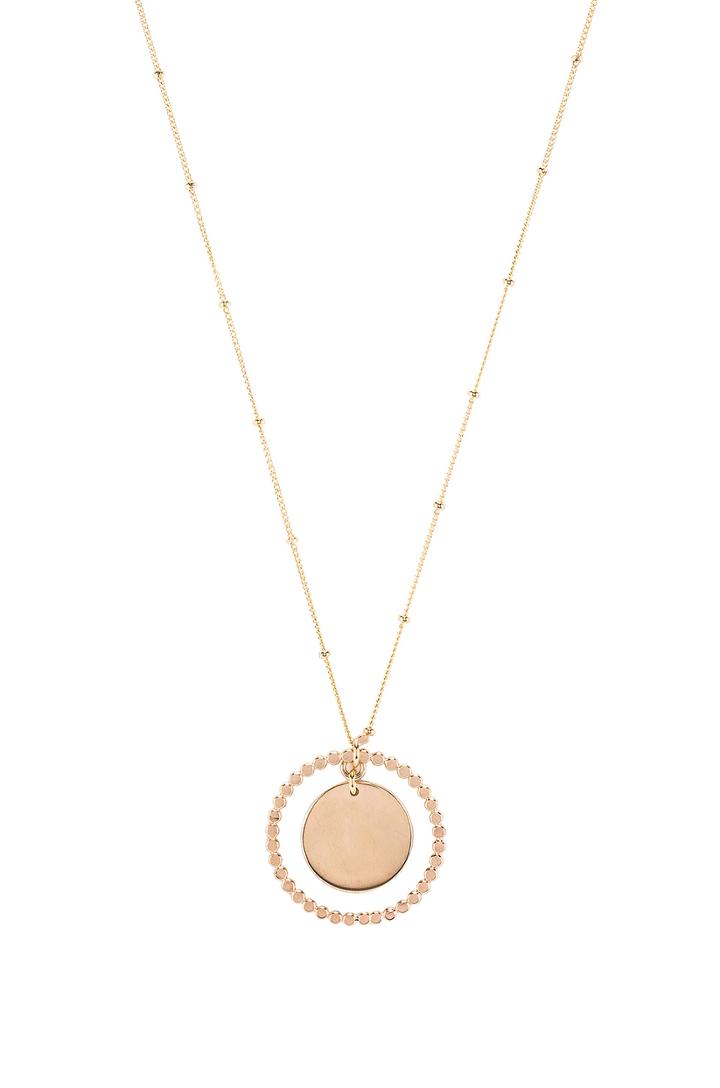Stars Align Coin Pendant Necklace