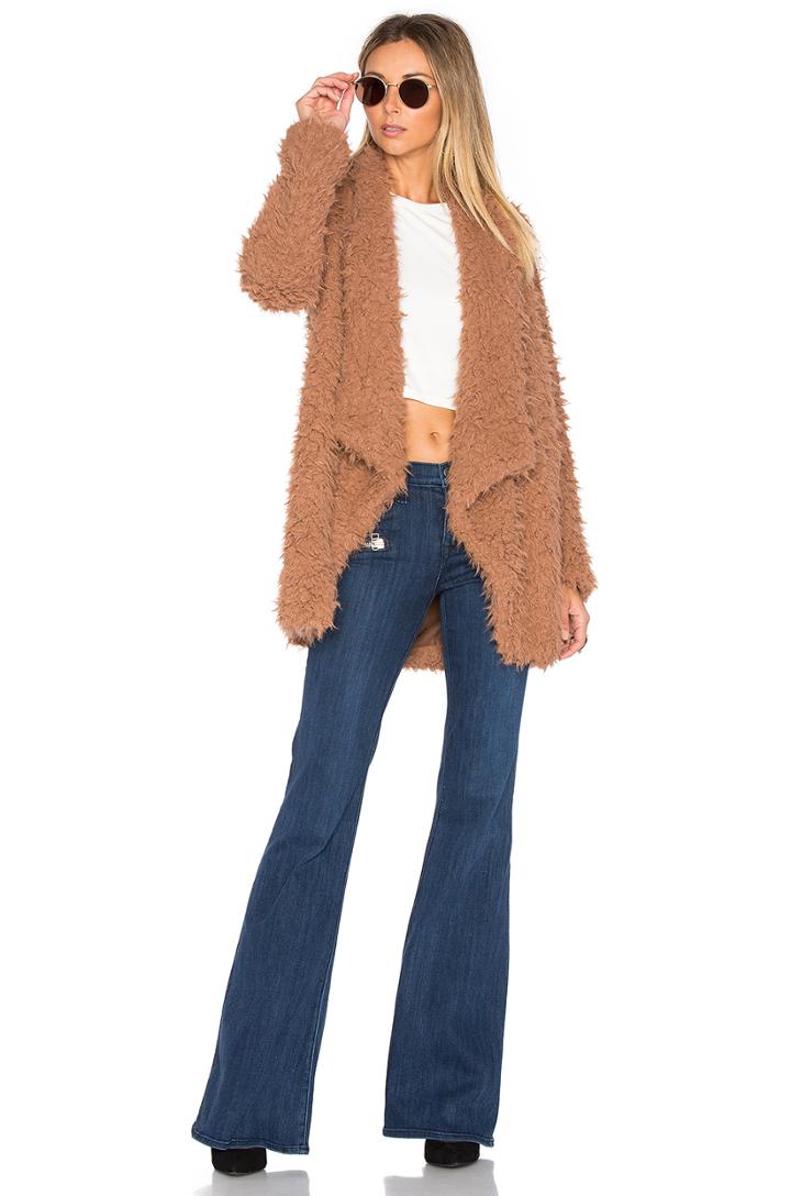 X Revolve Teddy Shag Coat