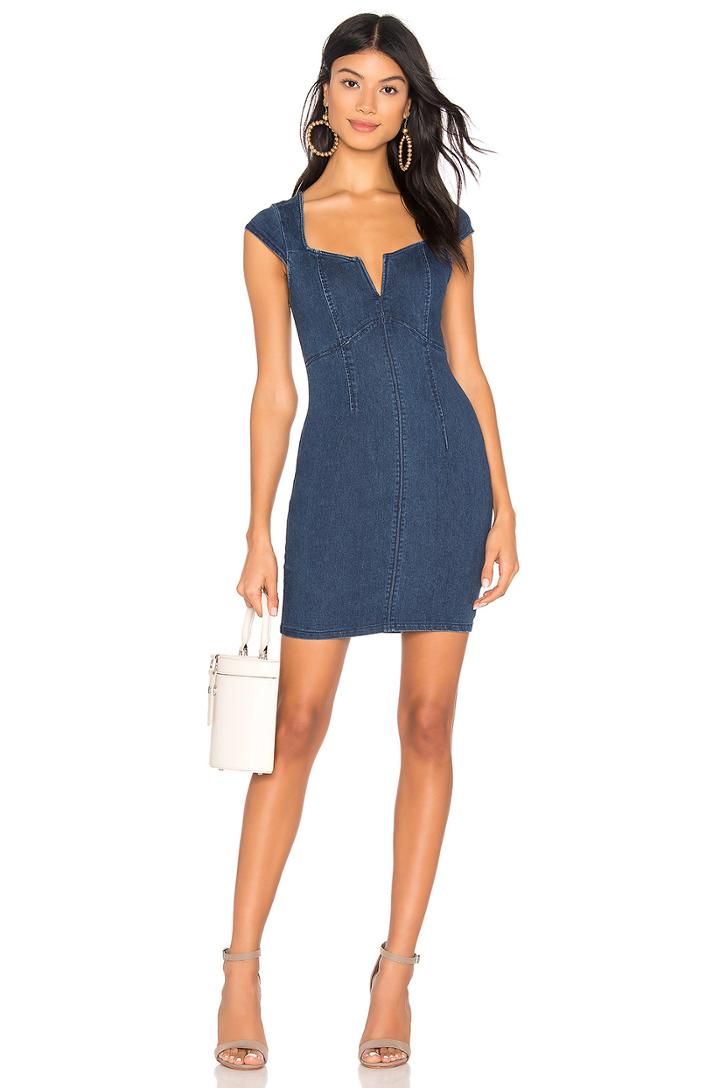 Lia Denim Mini Dress