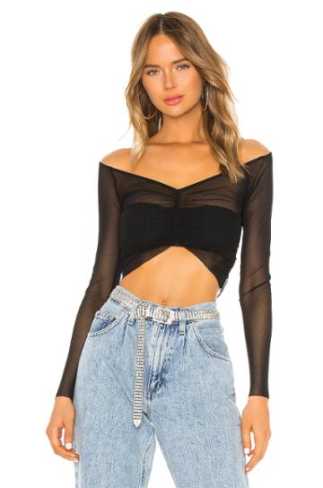 Tulle Shrug Top