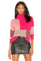 Colorblock Turtleneck