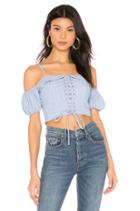 Dani Lace Up Top