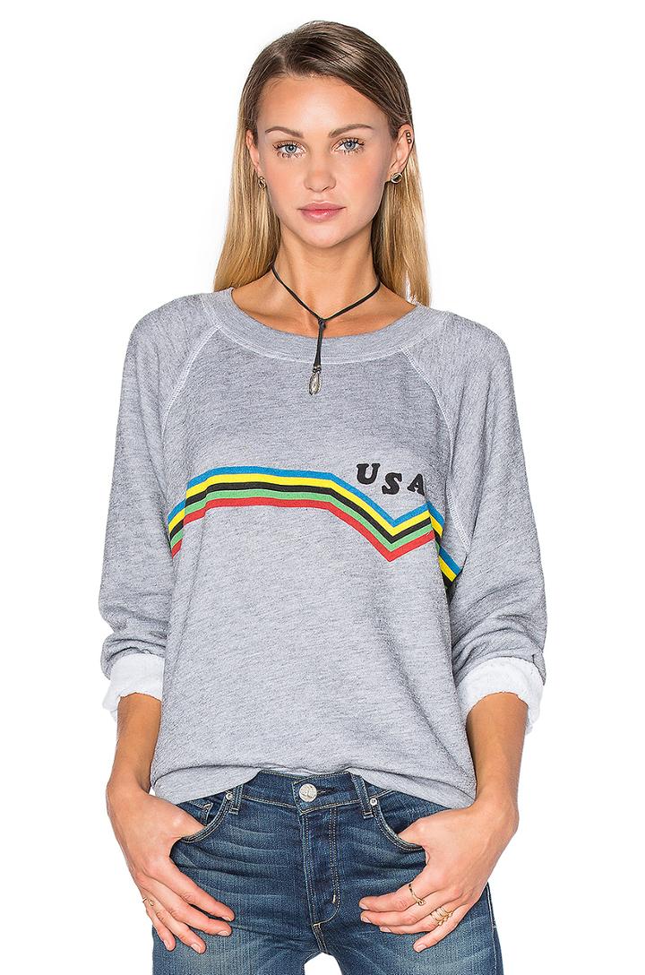 Us Team Stripe Tee