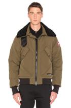 Bromley Shearling Collar Bomber