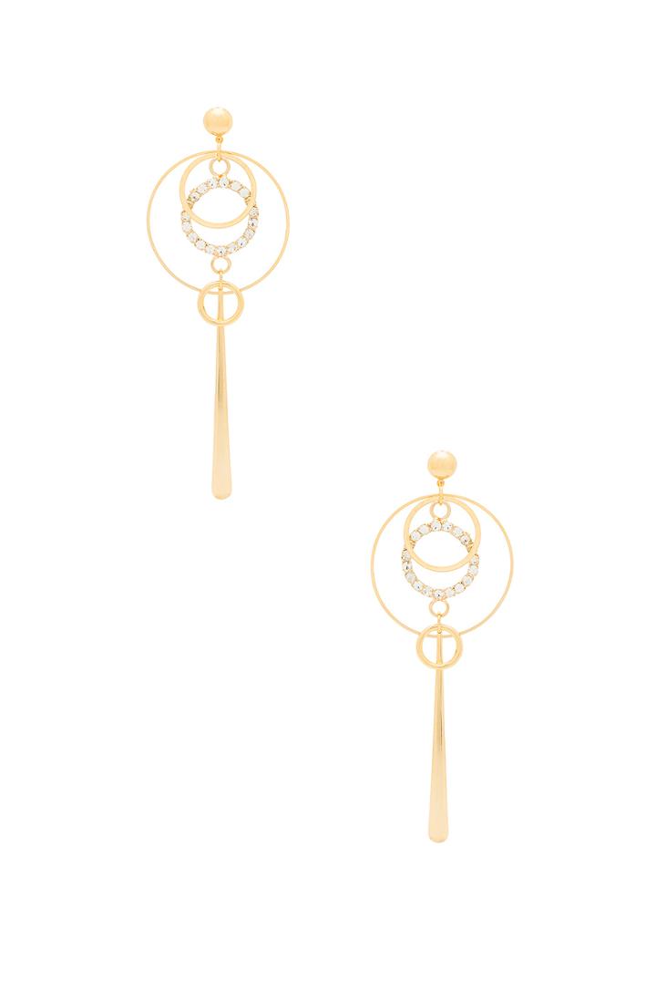 Circle Drop Earring