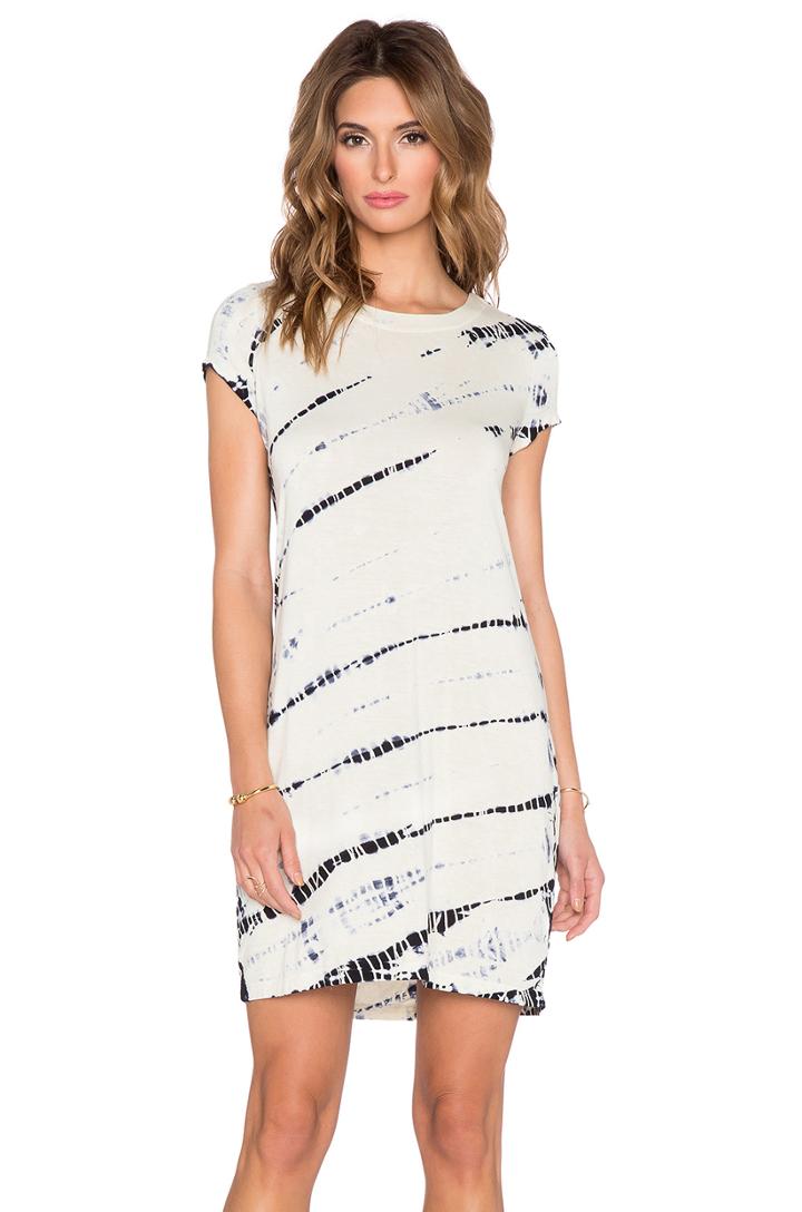 Bamboo Keyhole Mini Dress