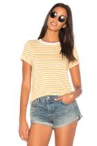 Mustard Stripe Top
