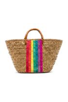 X Revolve St Tropez Leather Handle Tote