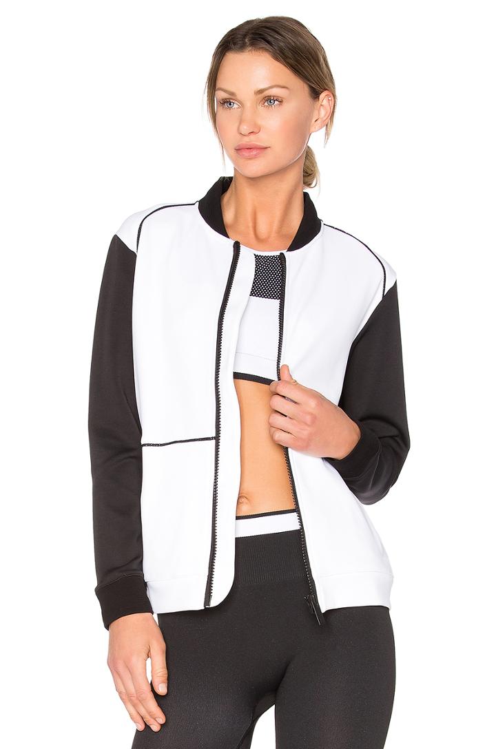 Lace Back Bomber