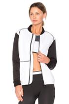 Lace Back Bomber