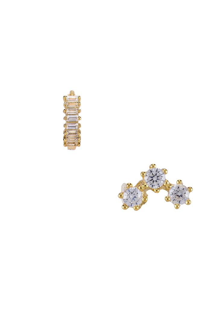 Teagan Huggie Set Earring