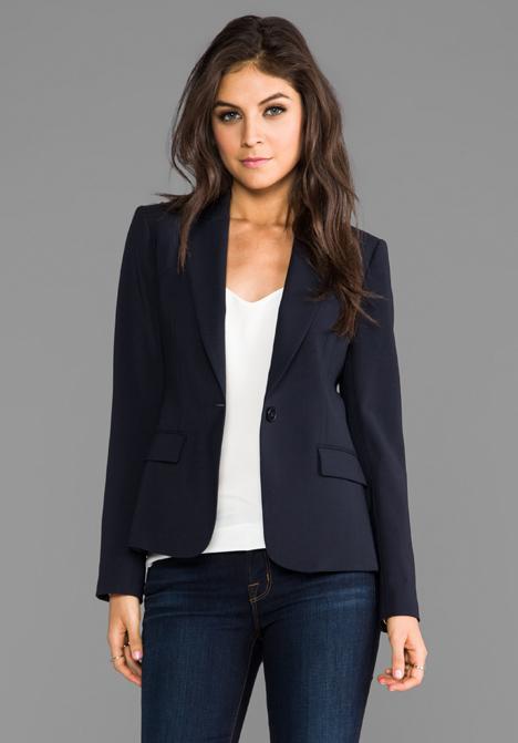 Theory Gabe 2 Blazer In Navy