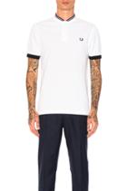 Bomber Collar Pique Shirt