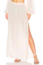 Embroidered Side Slit Pant